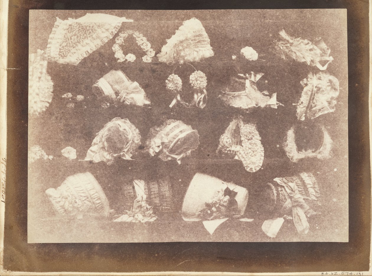 Das Schaufenster der Modistin von William Henry Fox Talbot