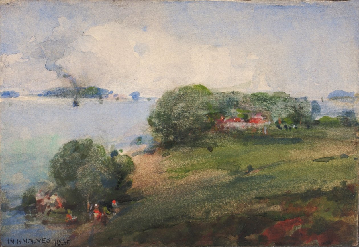 Blick auf den Potomac von William Henry Holmes