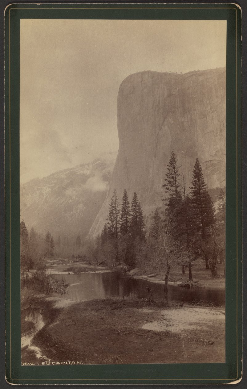 El Capitan von William Henry Jackson