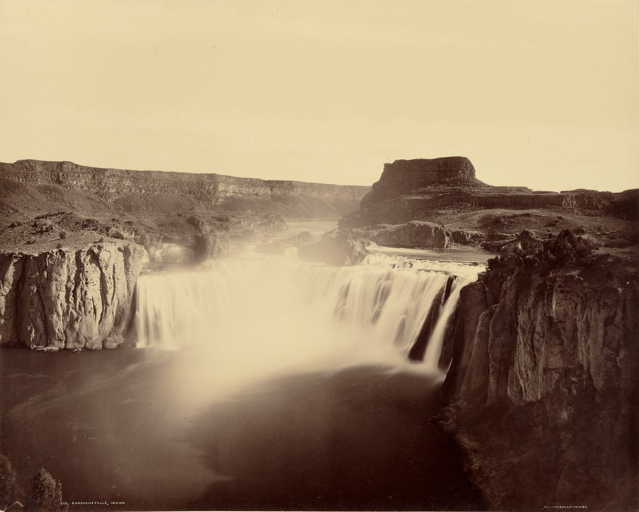 Shoshone Falls, Idaho von William Henry Jackson