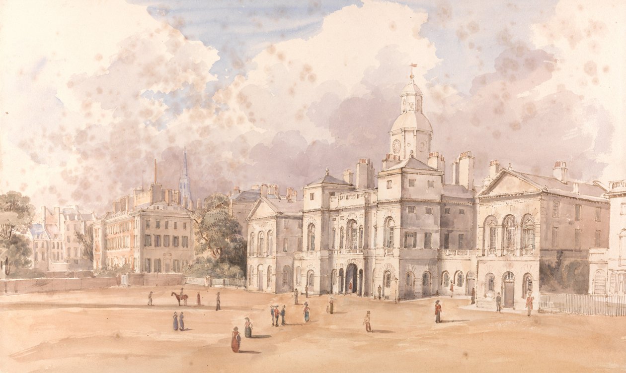 Die Horse Guards Parade von William Henry Pyne