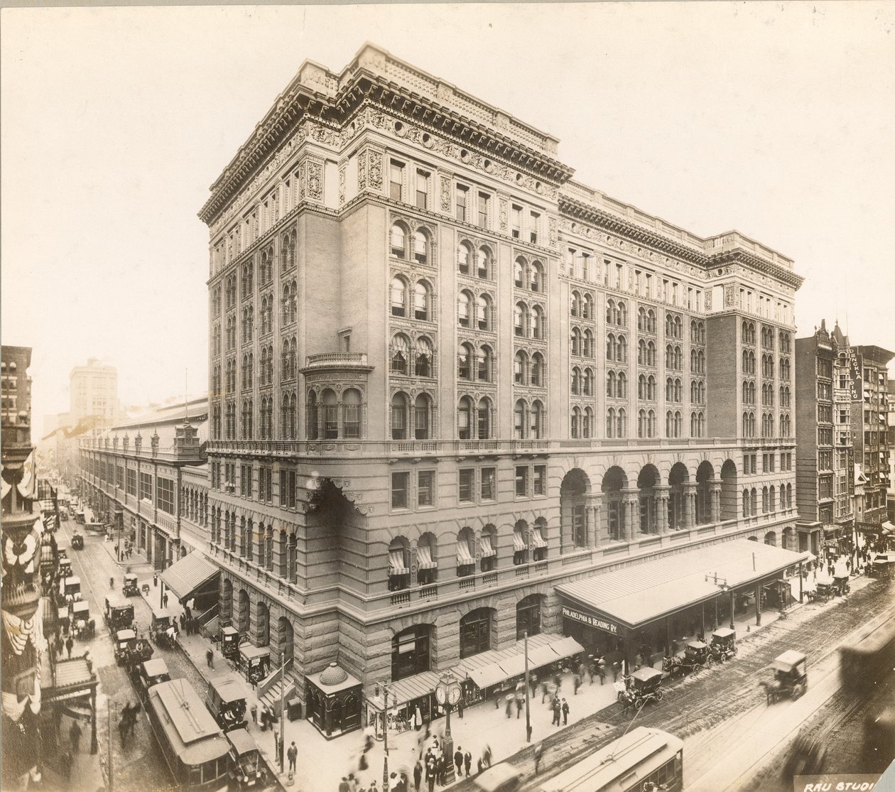 Market Street an der 12., 1912 von William Herman Rau