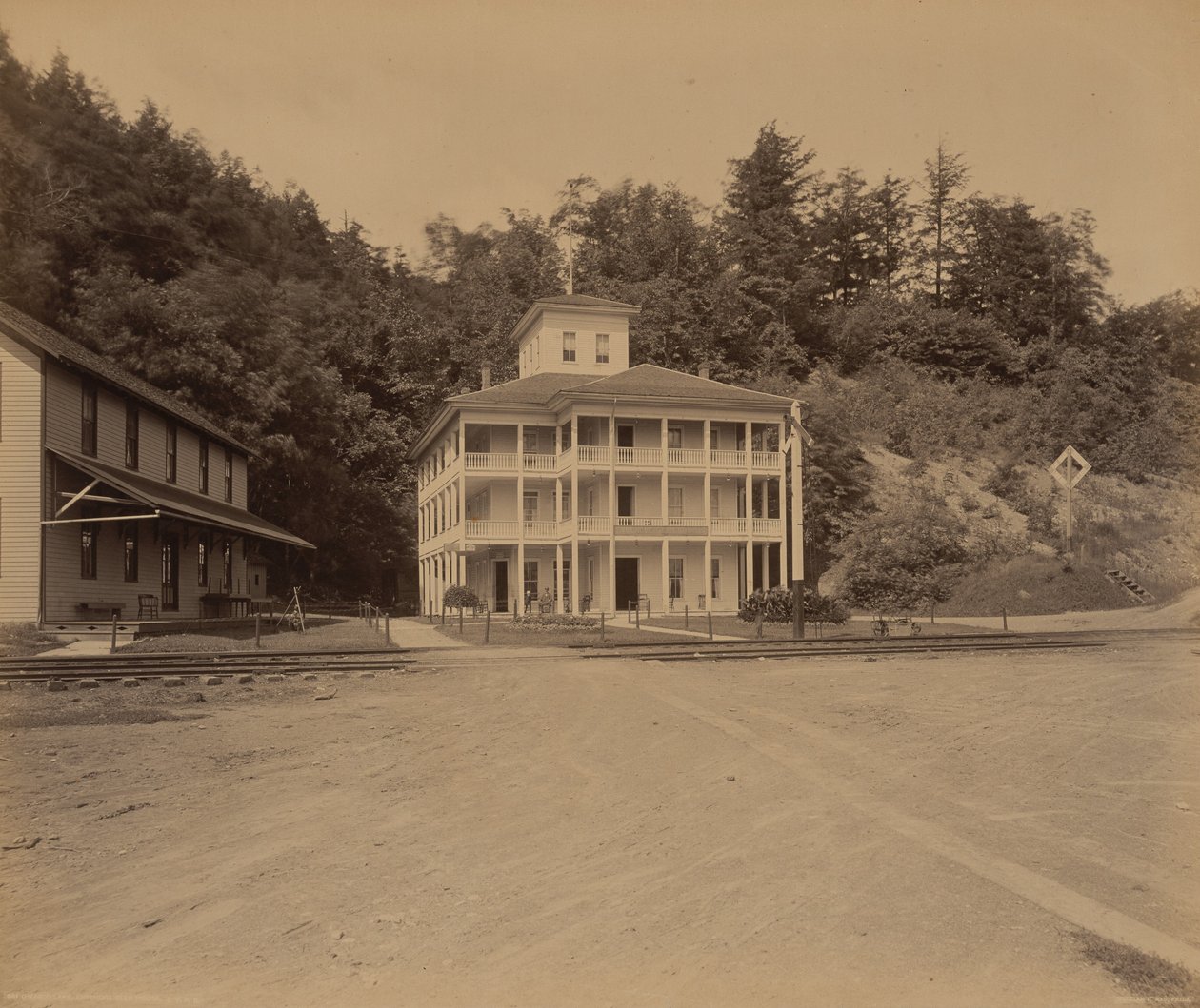 Owasco-See, Ensenore Glen House, um 1895 von William Herman Rau
