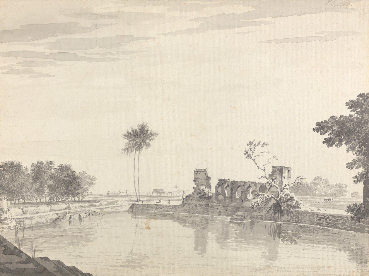 Ansicht von Shekoabad [Shikohabad] von William Hodges