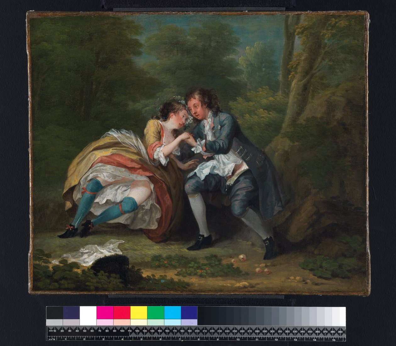 Nach, ca. 1730-31 von William Hogarth