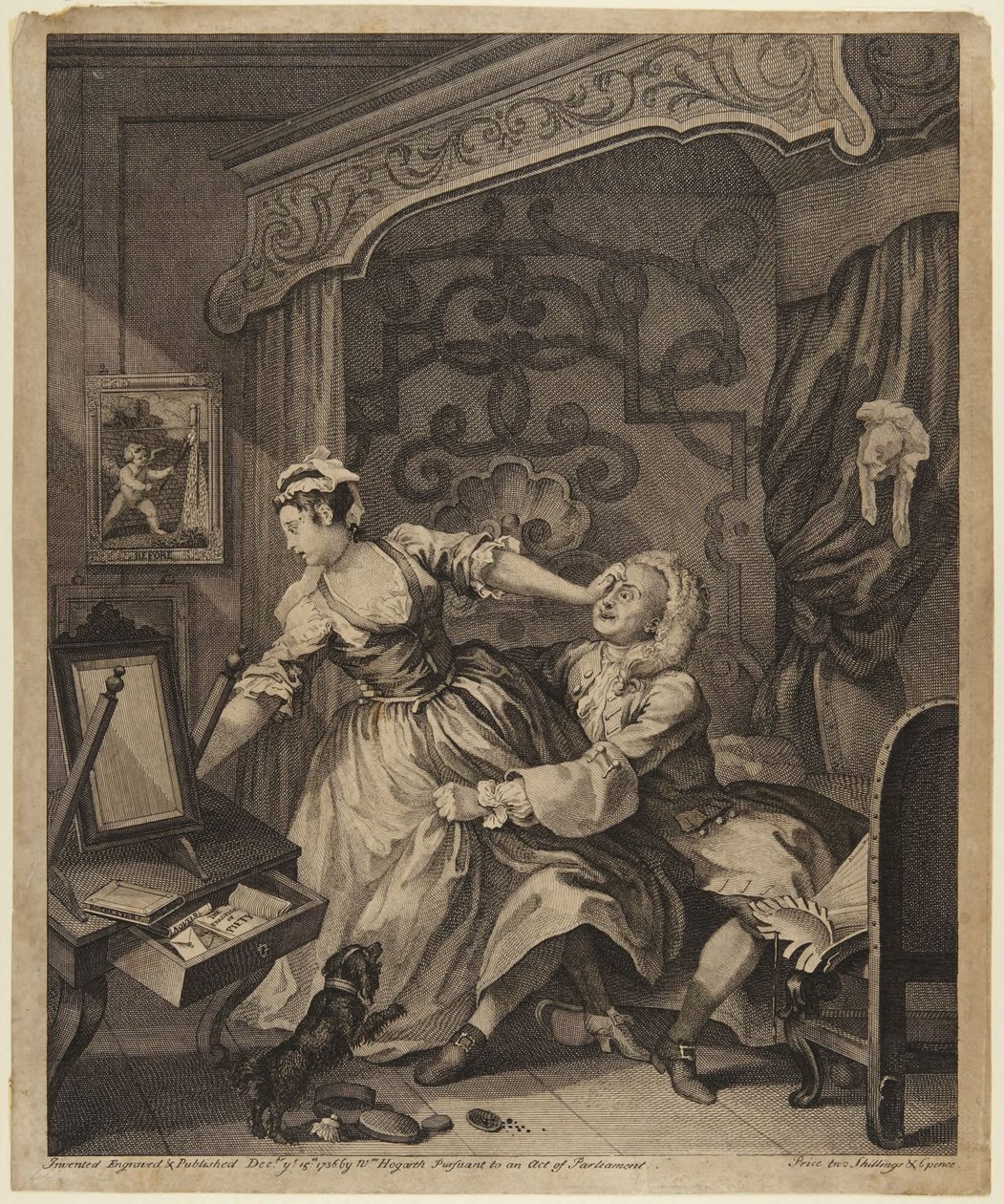 Vorher von William Hogarth