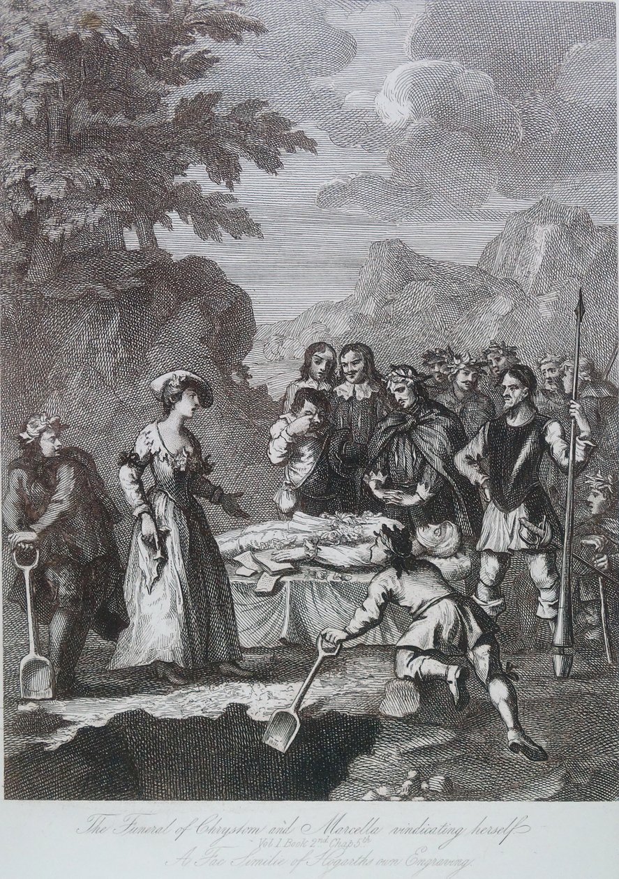 Gravur von William Hogarth von William Hogarth