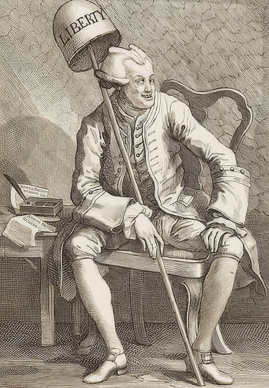 John Wilkes Esq. von William Hogarth