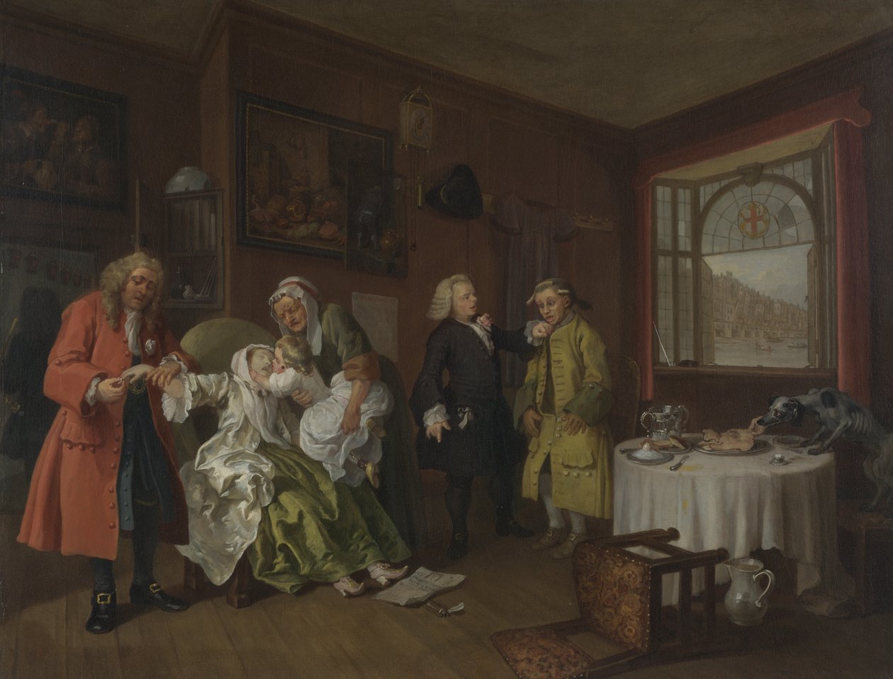 Heiratsmarkt von William Hogarth