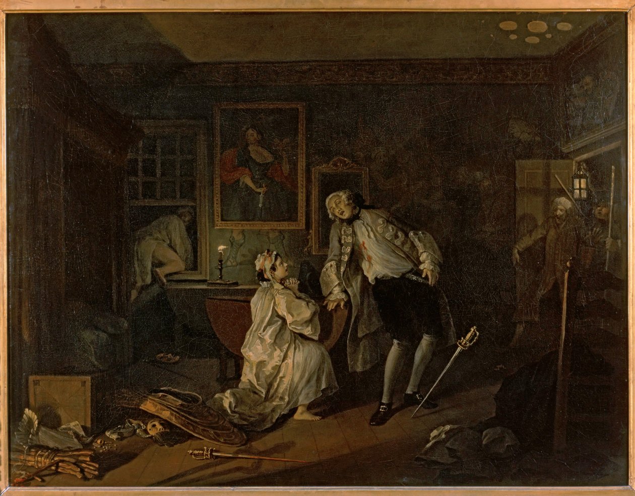 Marriage A-la-Mode: 5. Das Bagnio von William Hogarth