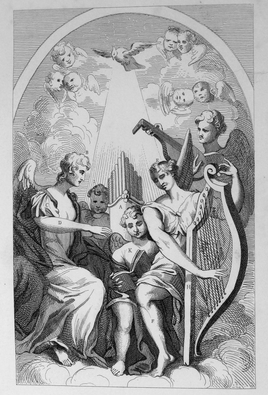 Das Altarbild von St. Clements Danes, Strand von William Hogarth