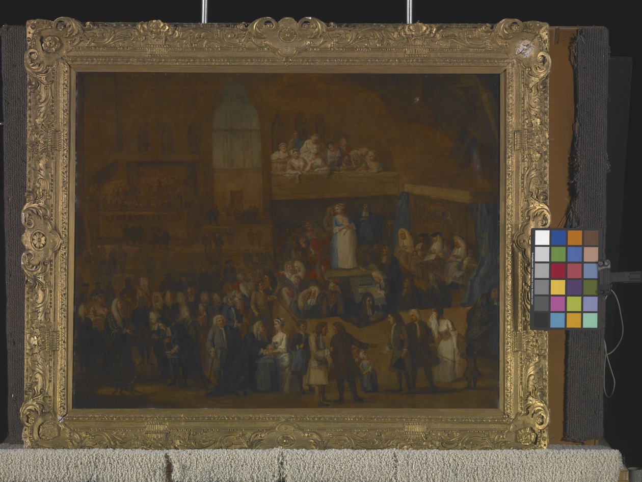 Die Assisen von Westminster Hall von William Hogarth