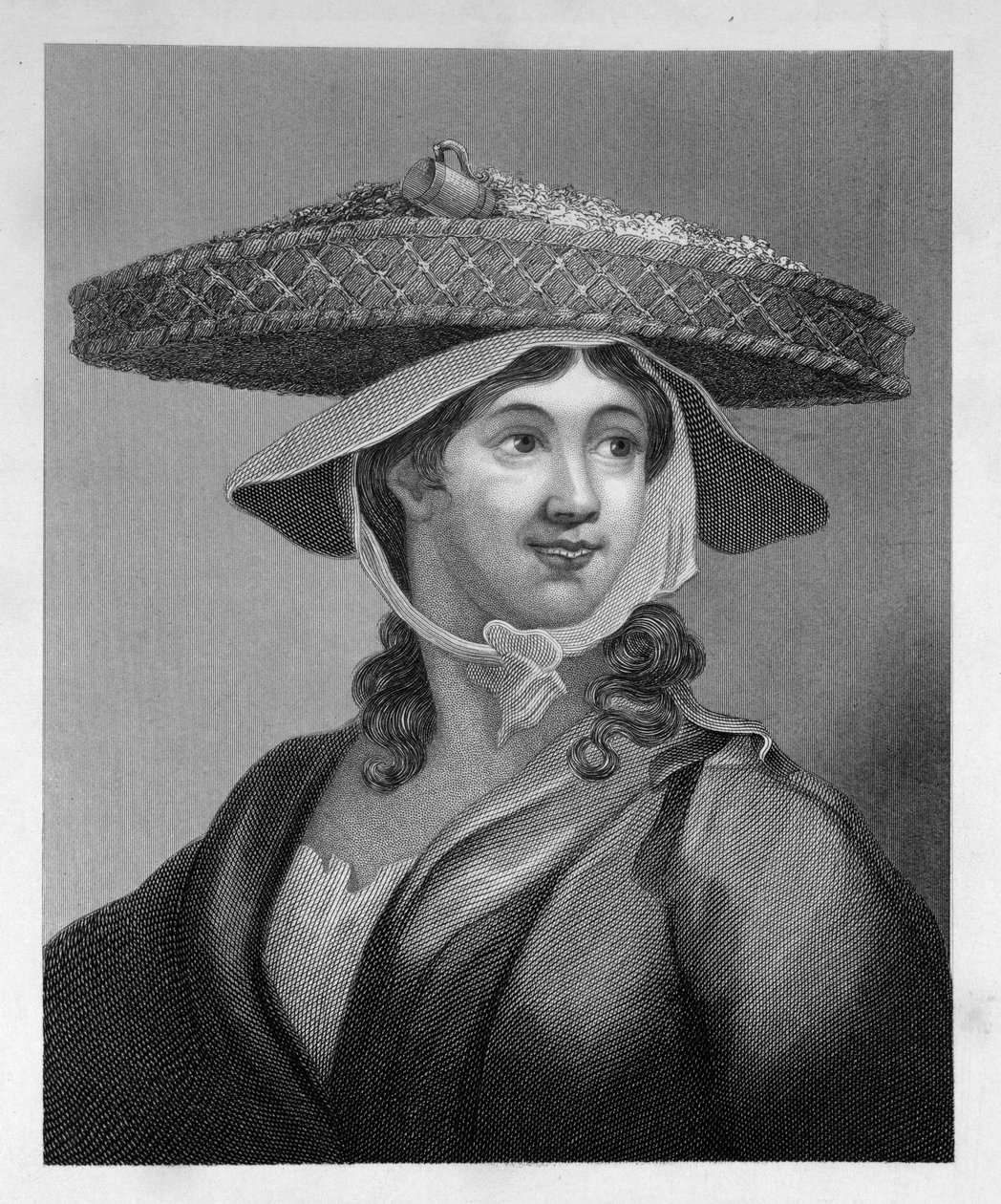 Das Garnelenmädchen von William Hogarth