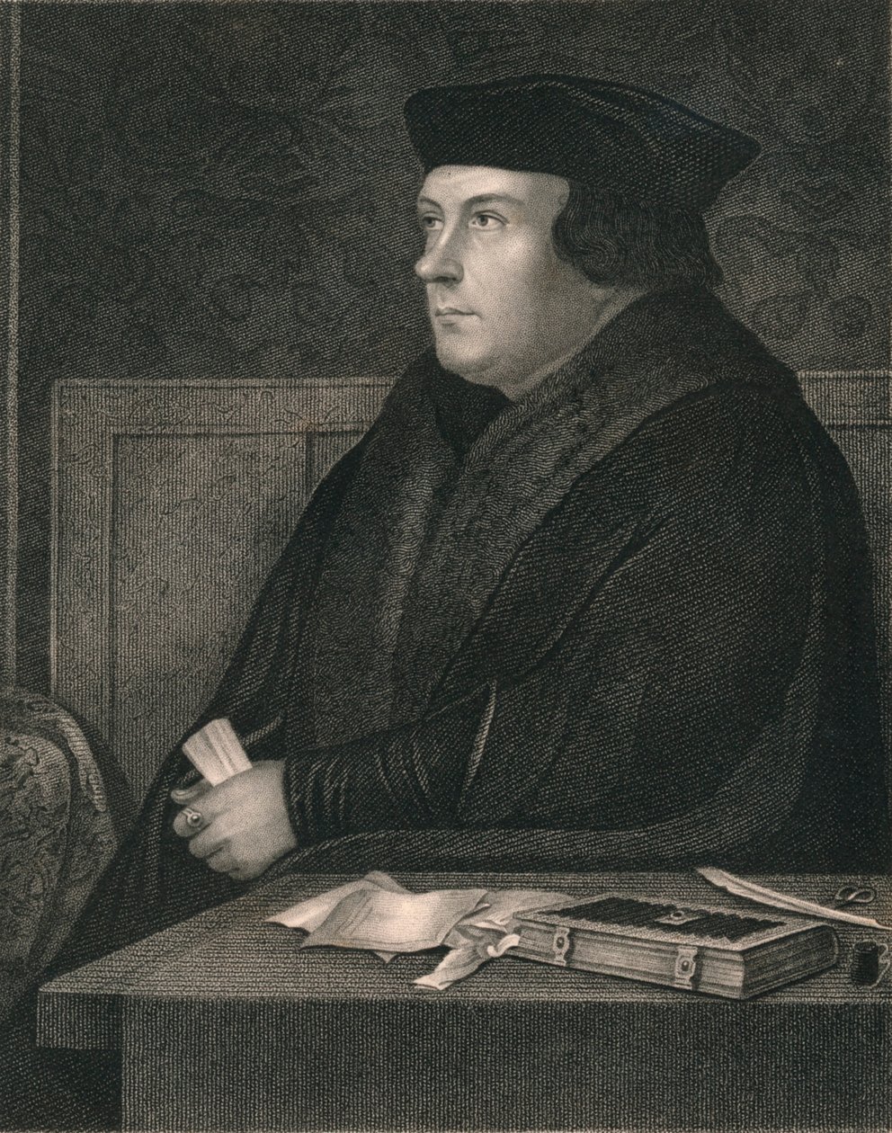 Thomas Cromwell, Earl of Essex, Mitte des 19. Jahrhunderts von William Holl I