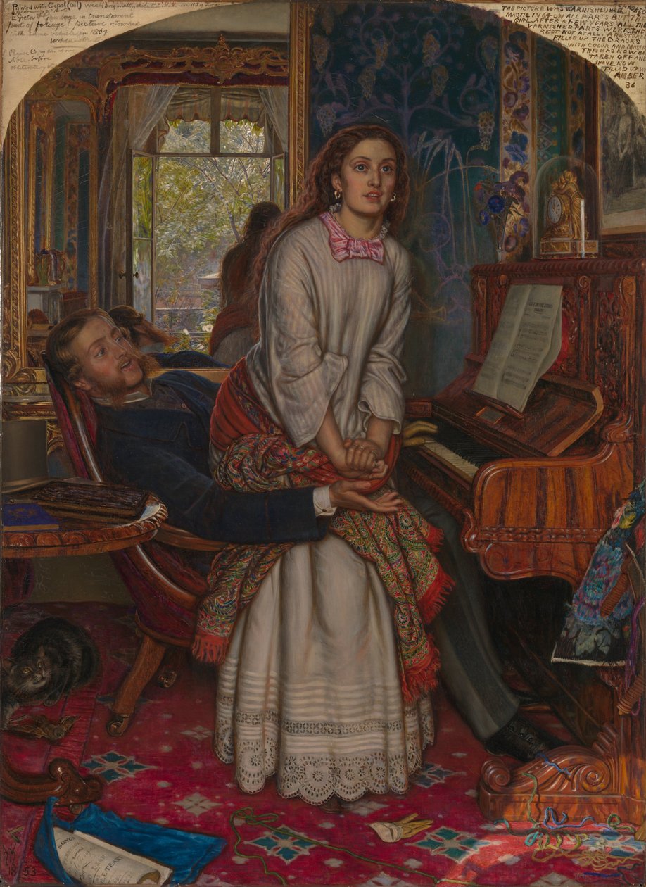 Das erwachende Gewissen von William Holman Hunt