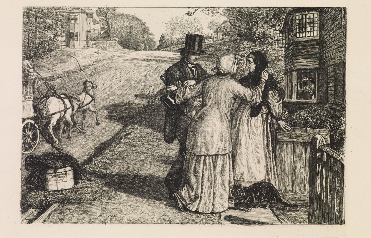 Der Tag auf dem Land von William Holman Hunt