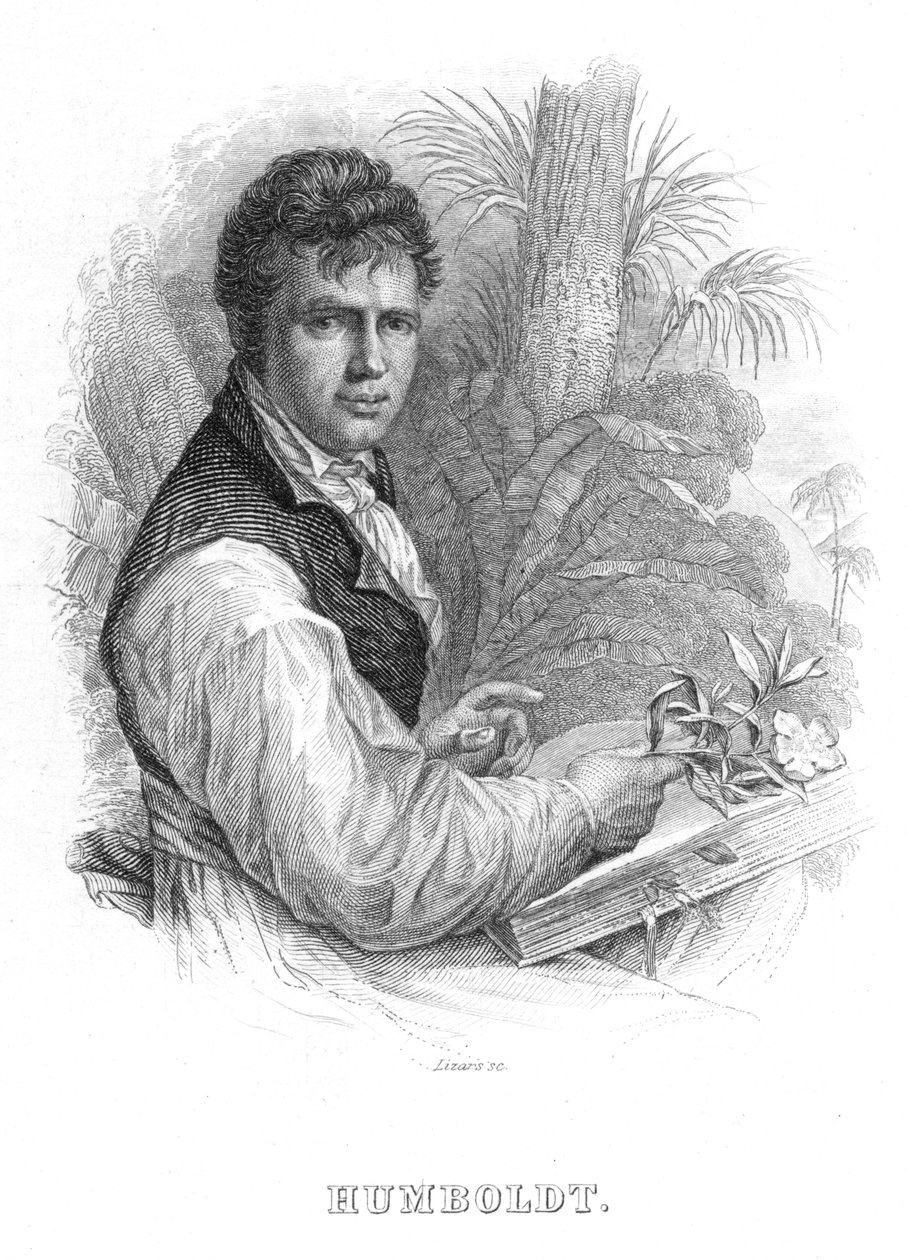 Alexander von Humboldt, deutscher Naturforscher, ca. 1830 von William Home Lizars