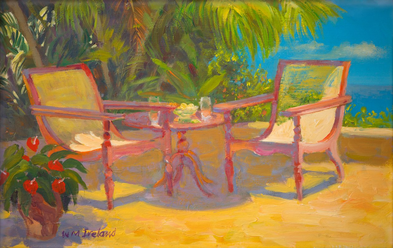 Karibische Terrasse von William Ireland