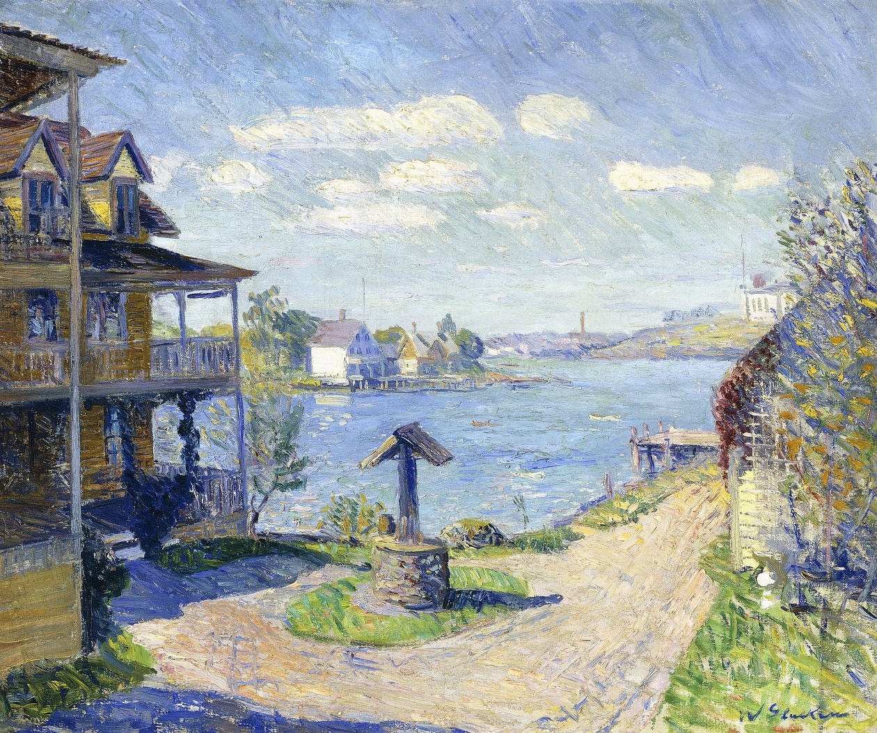 Sommerhotel von William James Glackens
