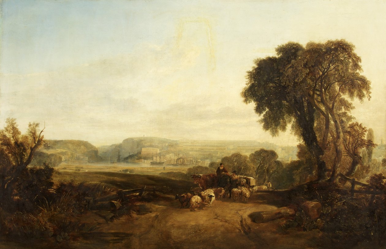 Clifton von Ashton Meadows, möglicherweise 1833 von William James Muller