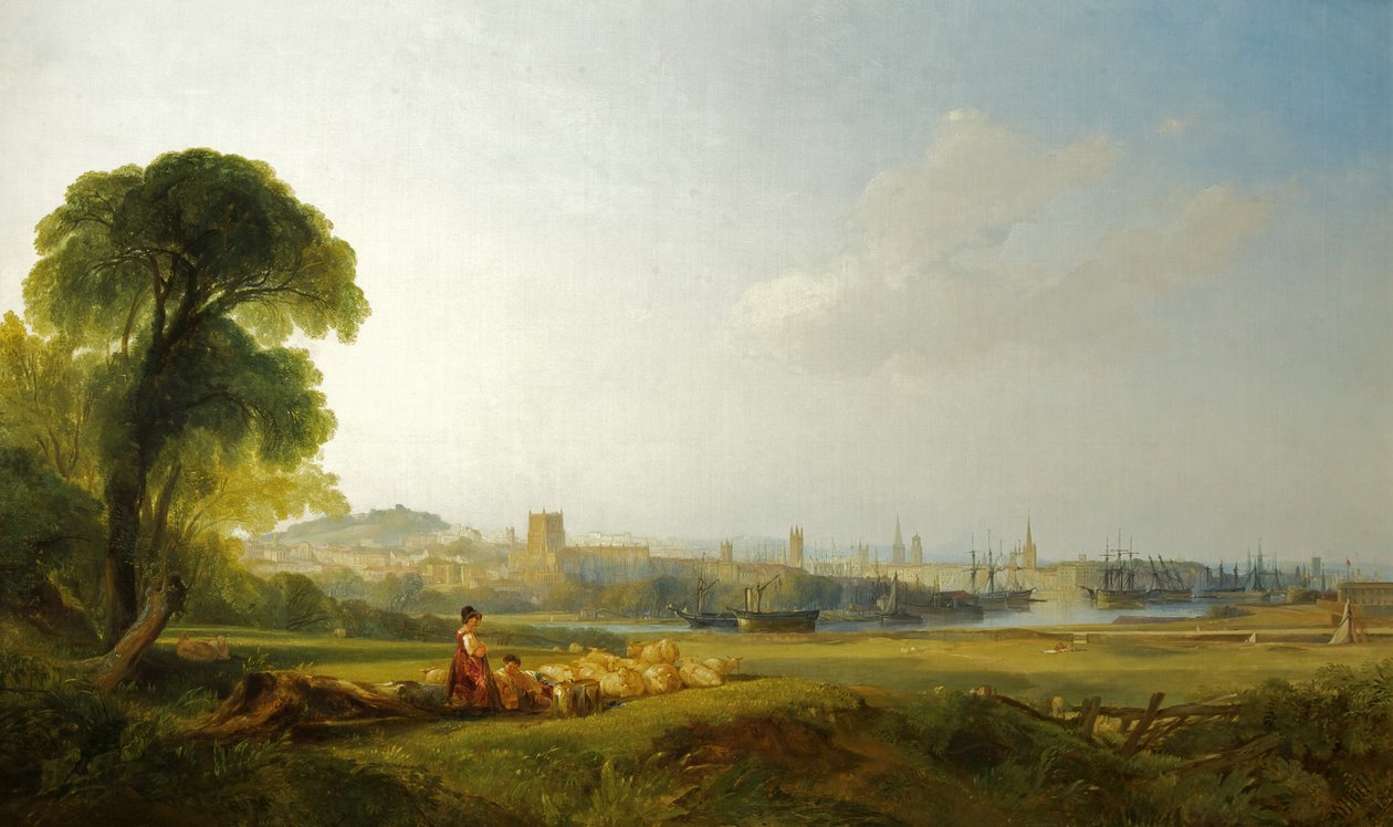 Ansicht von Bristol von William James Muller