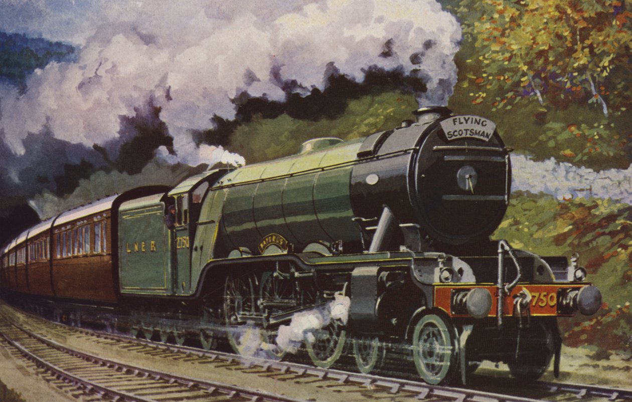 Der LNER "Flying Scotsman" Express von William John Patton McDowell