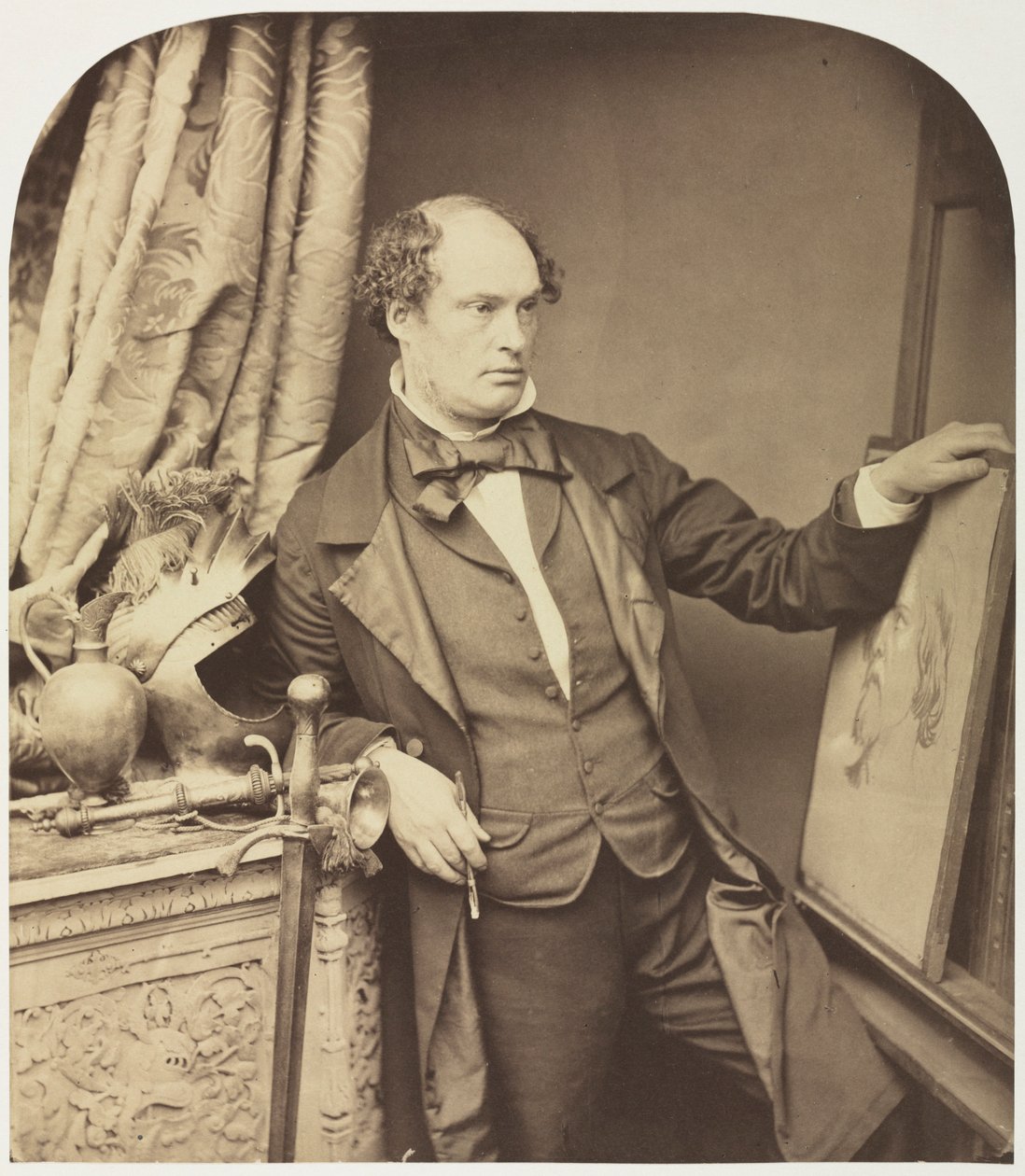 Daniel Maclise 1806-1870, 1857 von William Lake Price