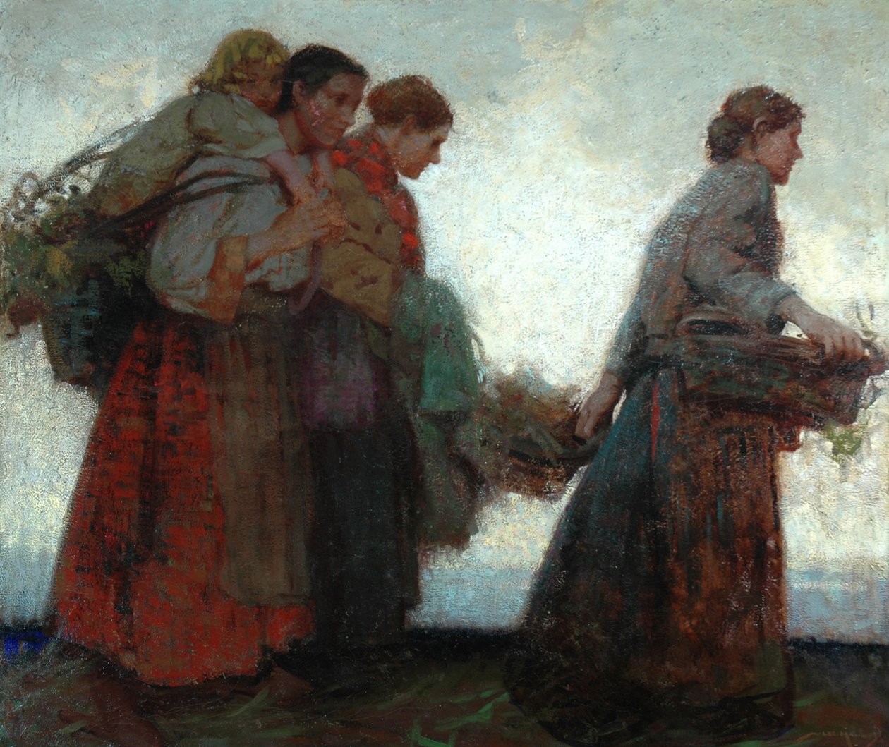 Auf den Deichen von William Lee Hankey