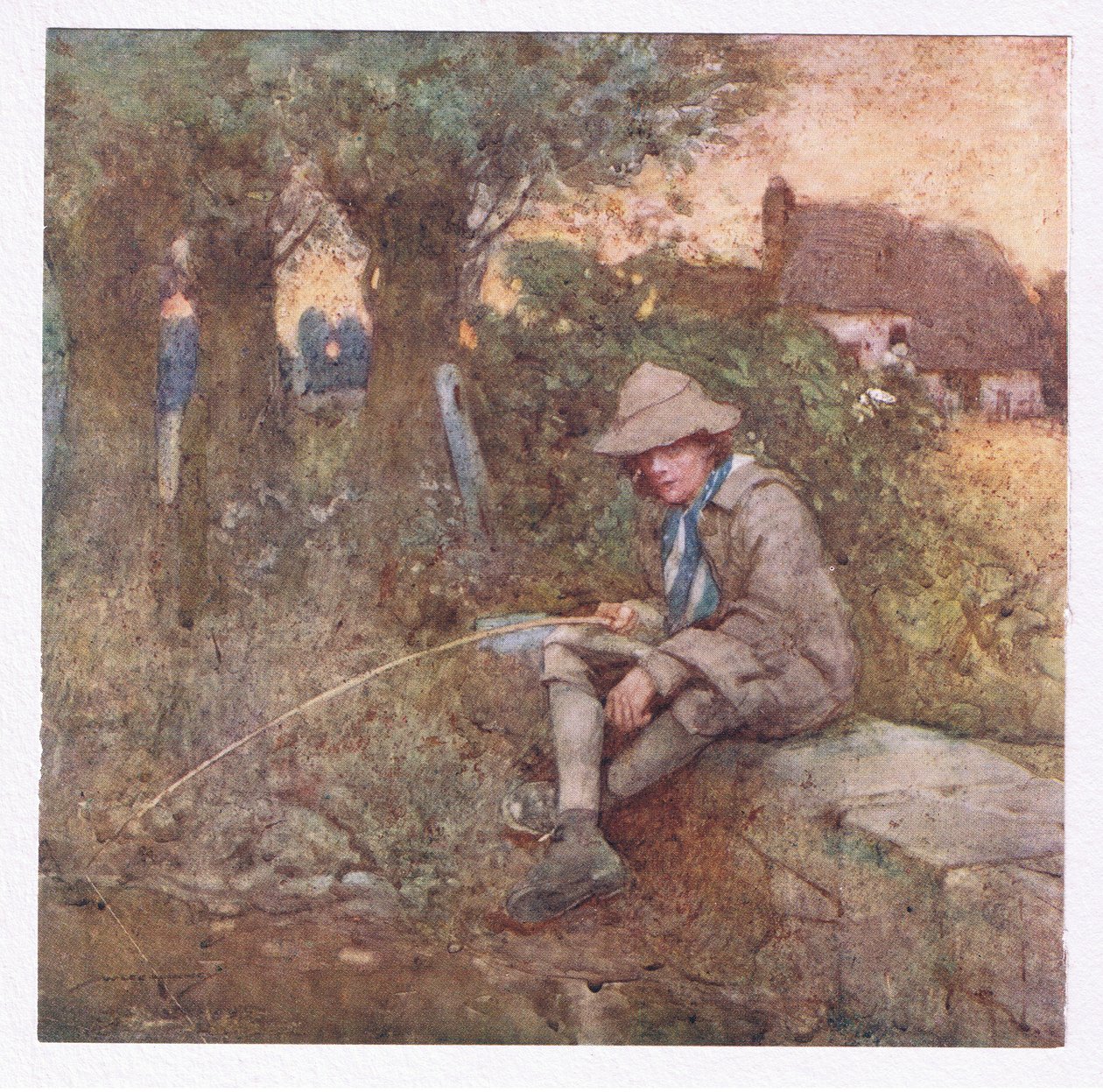 Diese gesunden Sportarten, die die friedliche Szene schmückten von William Lee Hankey
