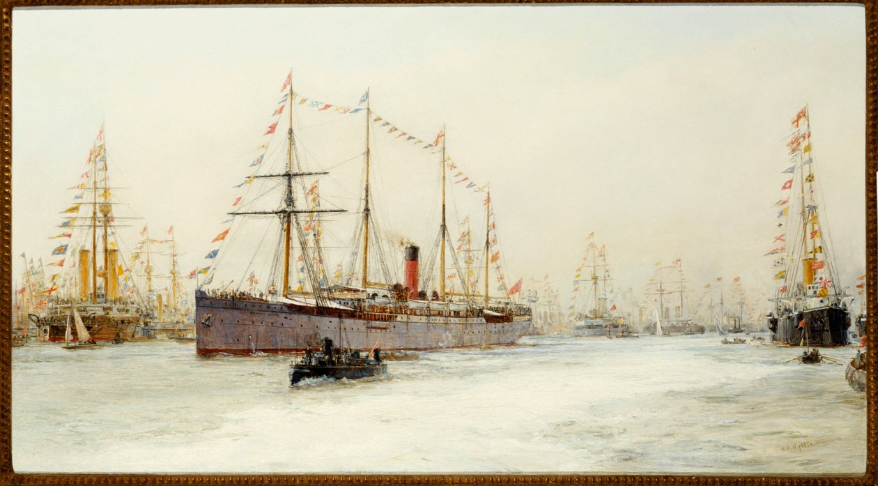 Das Diamantjubiläums-Review von 1897 von William Lionel Wyllie