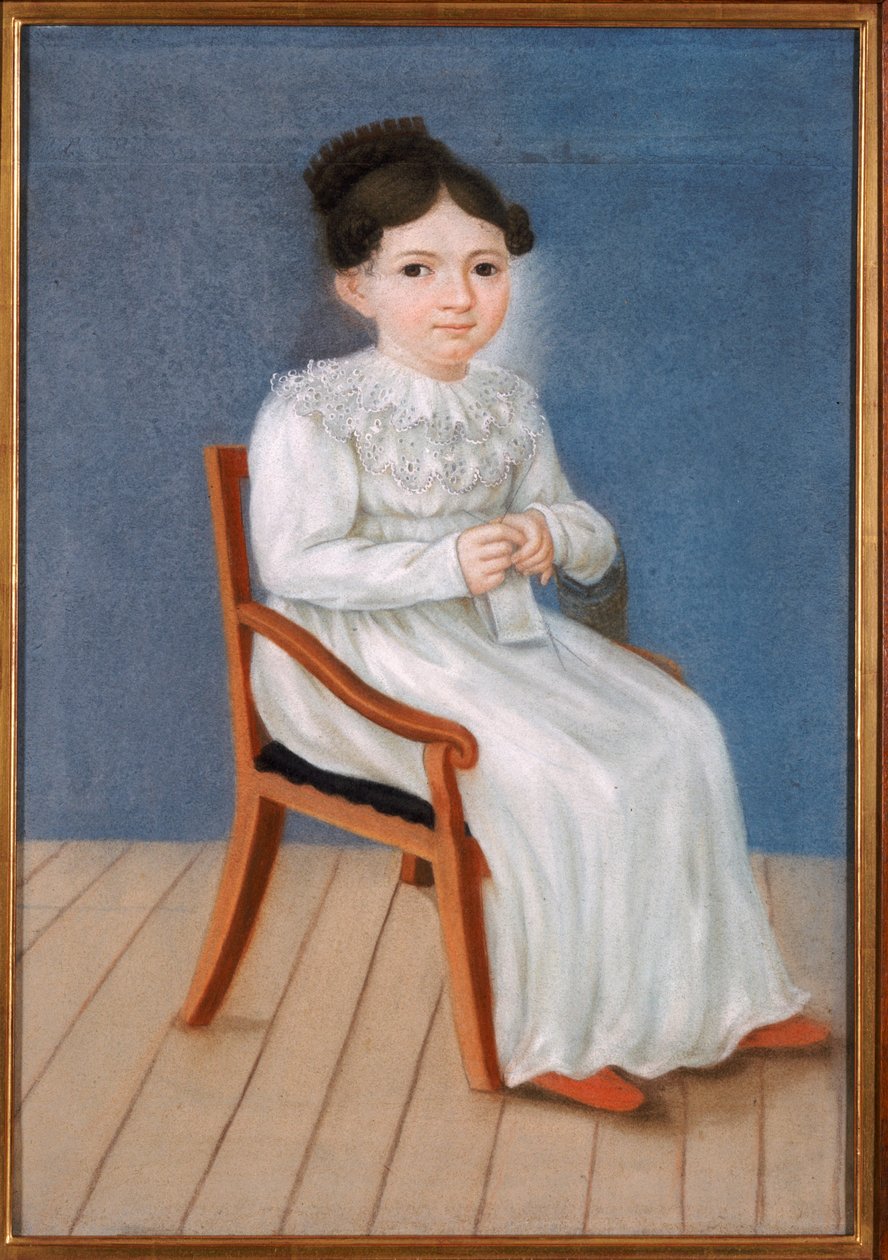 Porträt eines kleinen Mädchens von William M. S. Doyle