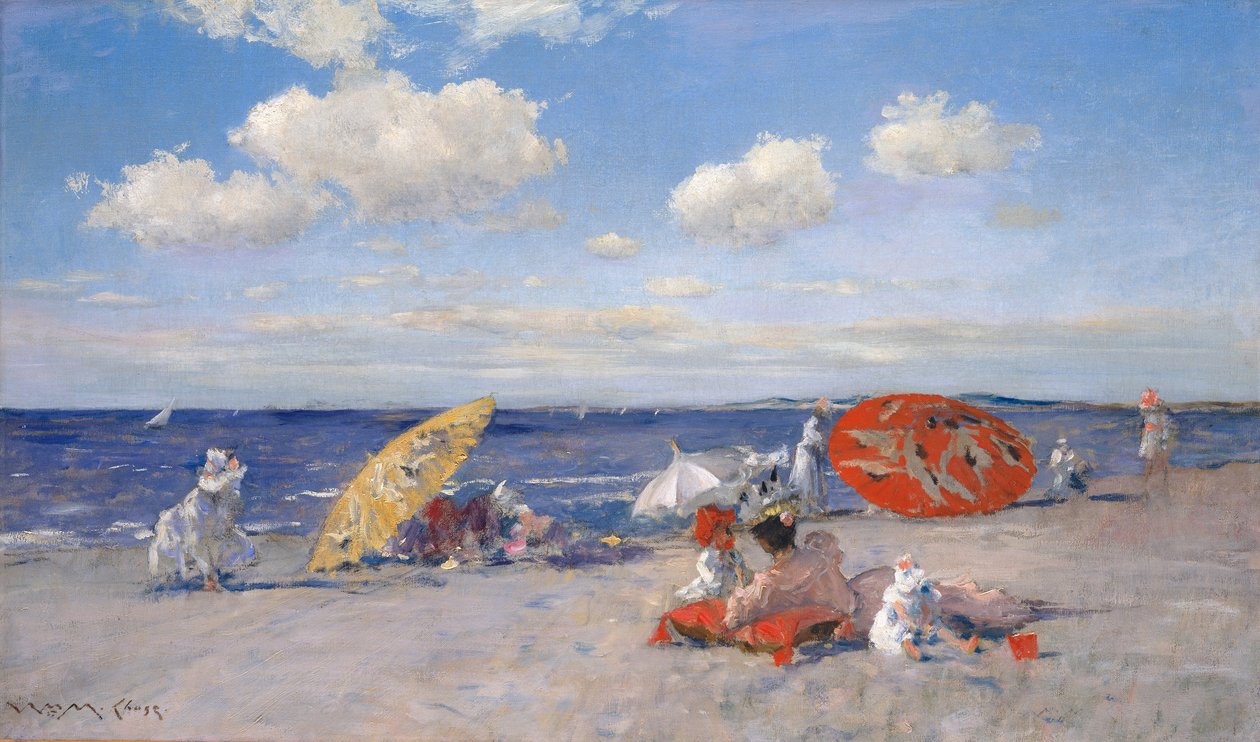 Am Meer, ca. 1892 von William Merritt Chase