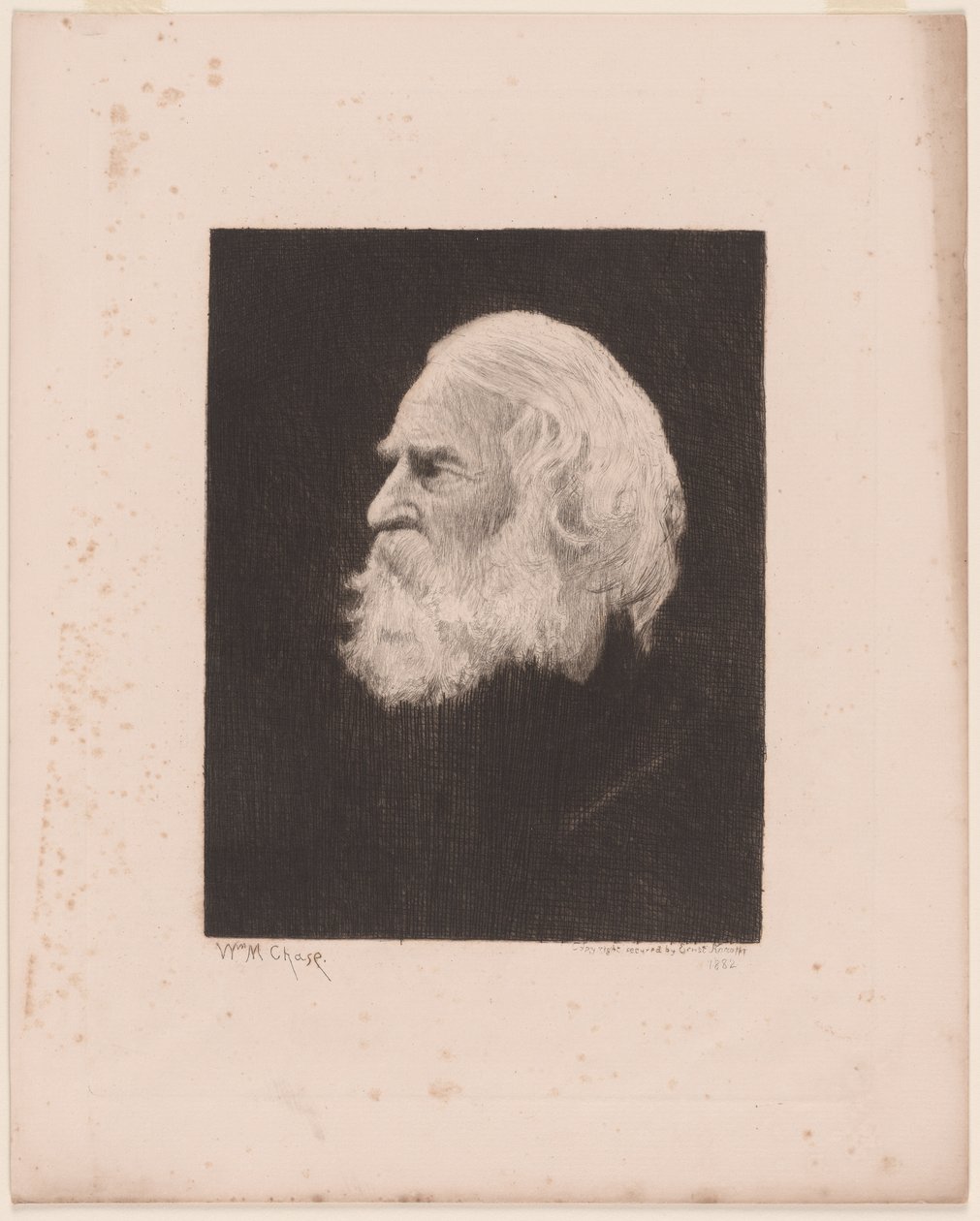 Henry Wadsworth Longfellow von William Merritt Chase