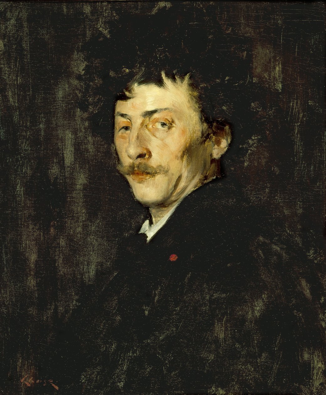 Pablo de Sarasate: Porträt eines Violinisten von William Merritt Chase