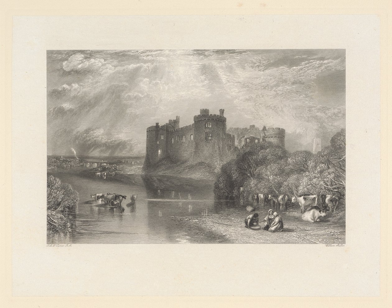 Carew Castle, Pembroke von William Miller