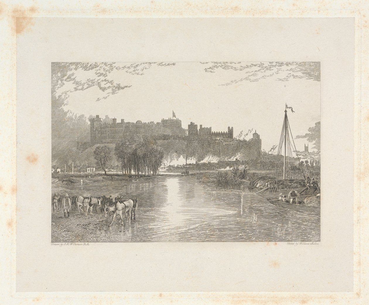 Windsor Castle, Berkshire von William Miller
