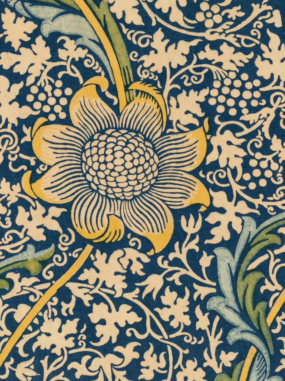 Dekorativer Stoff, 1876 von William Morris Tapestry Works