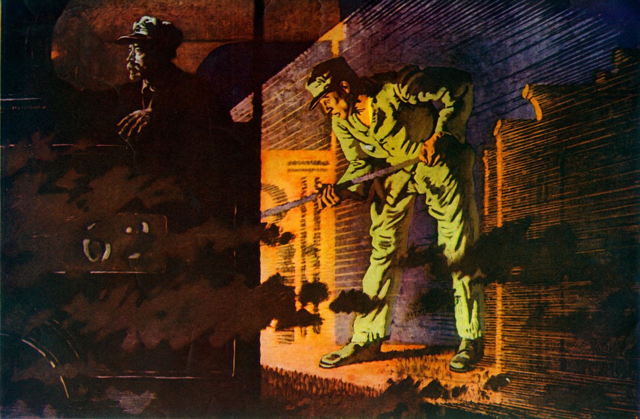 Die Nachtpost, 1930 von William Newenham Montague Orpen