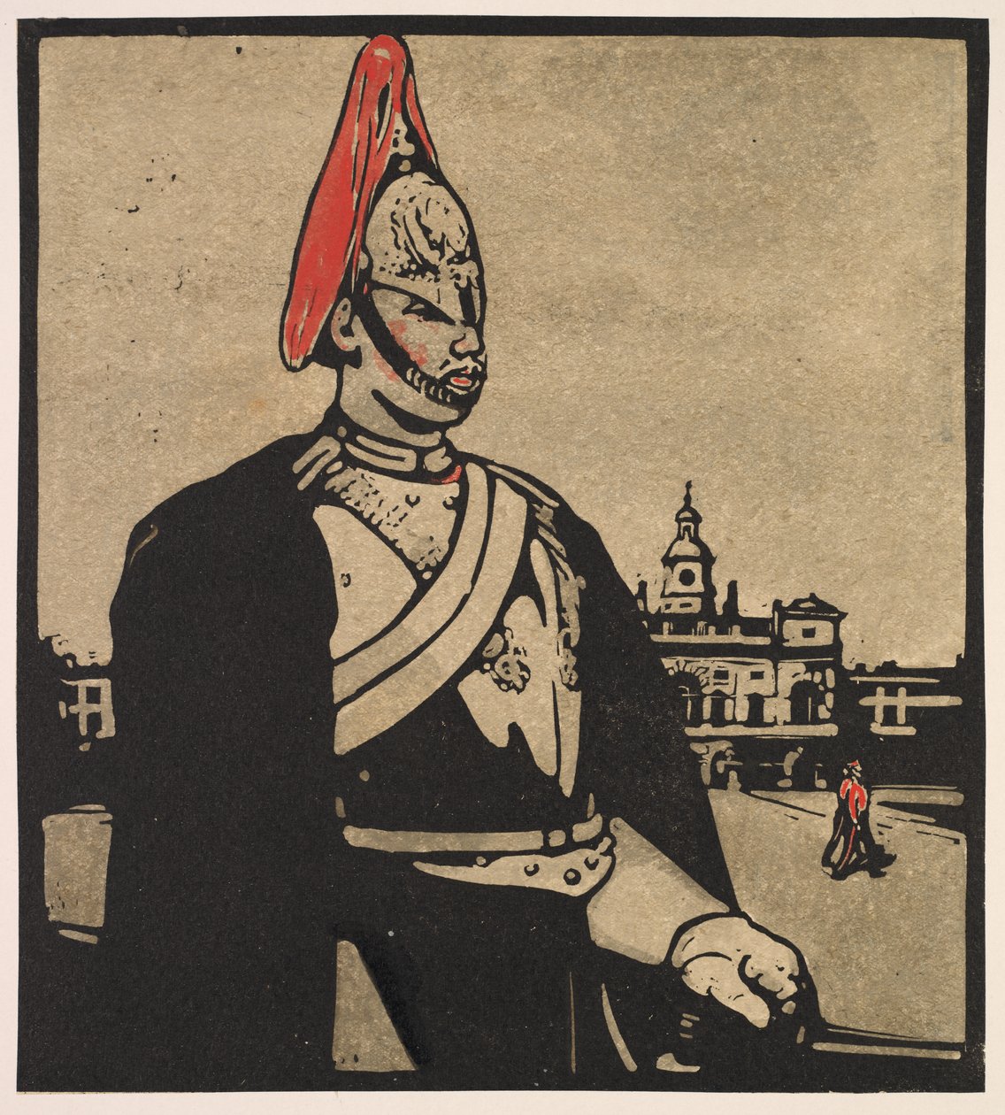 Londoner Typen: Gardist von William Nicholson