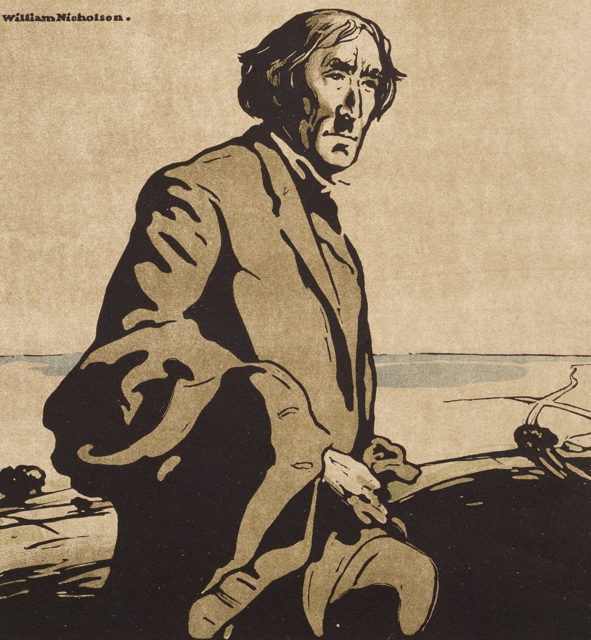 Porträt von Sir Henry Irving, aus 