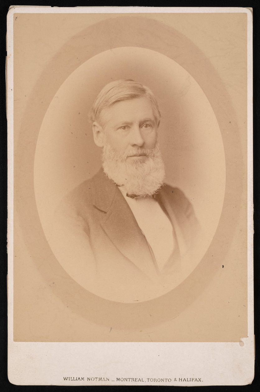 Porträt von Asa Gray 1810-1888 von William Notman
