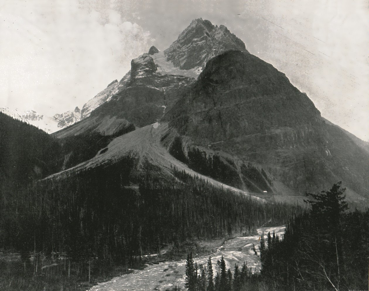 Die Rockies: Mount Stephen, Kanada, 1895 von William Notman and Son