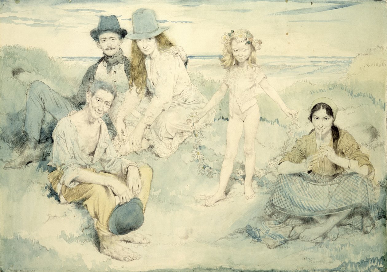 An der irischen Küste von William Orpen