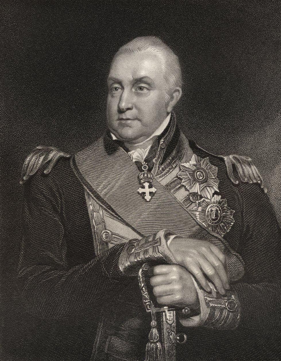 Admiral Edward Pellew von William Owen