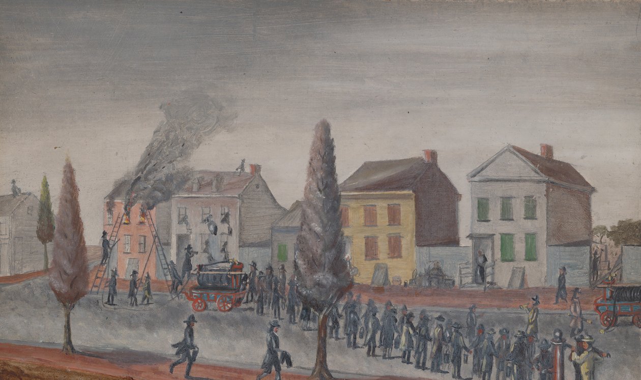 Feuerbekämpfung, 1870er Jahre von William P. Chappel