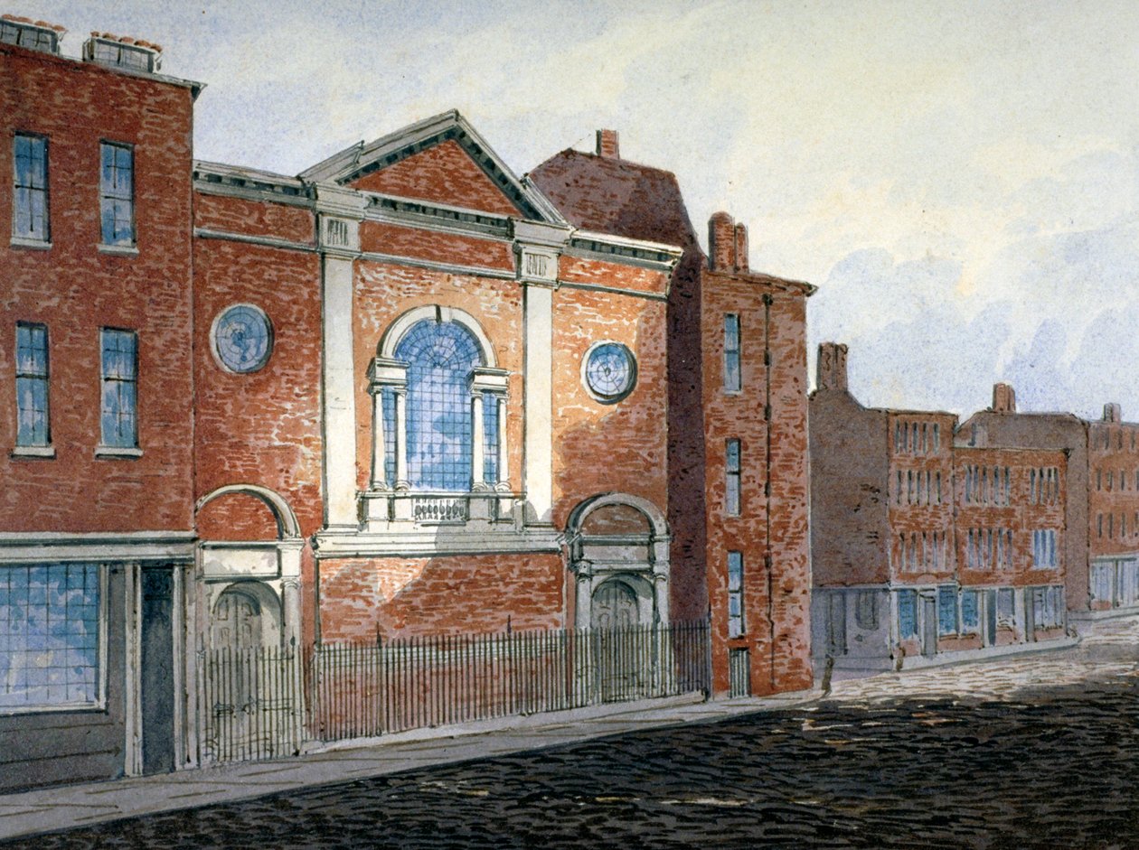 Kirche von St. Alfege, London Wall, London von William Pearson