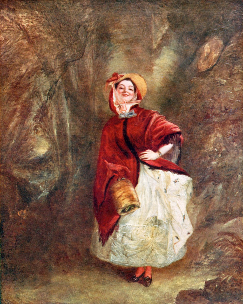 Dolly Varden von William Powell (after) Frith