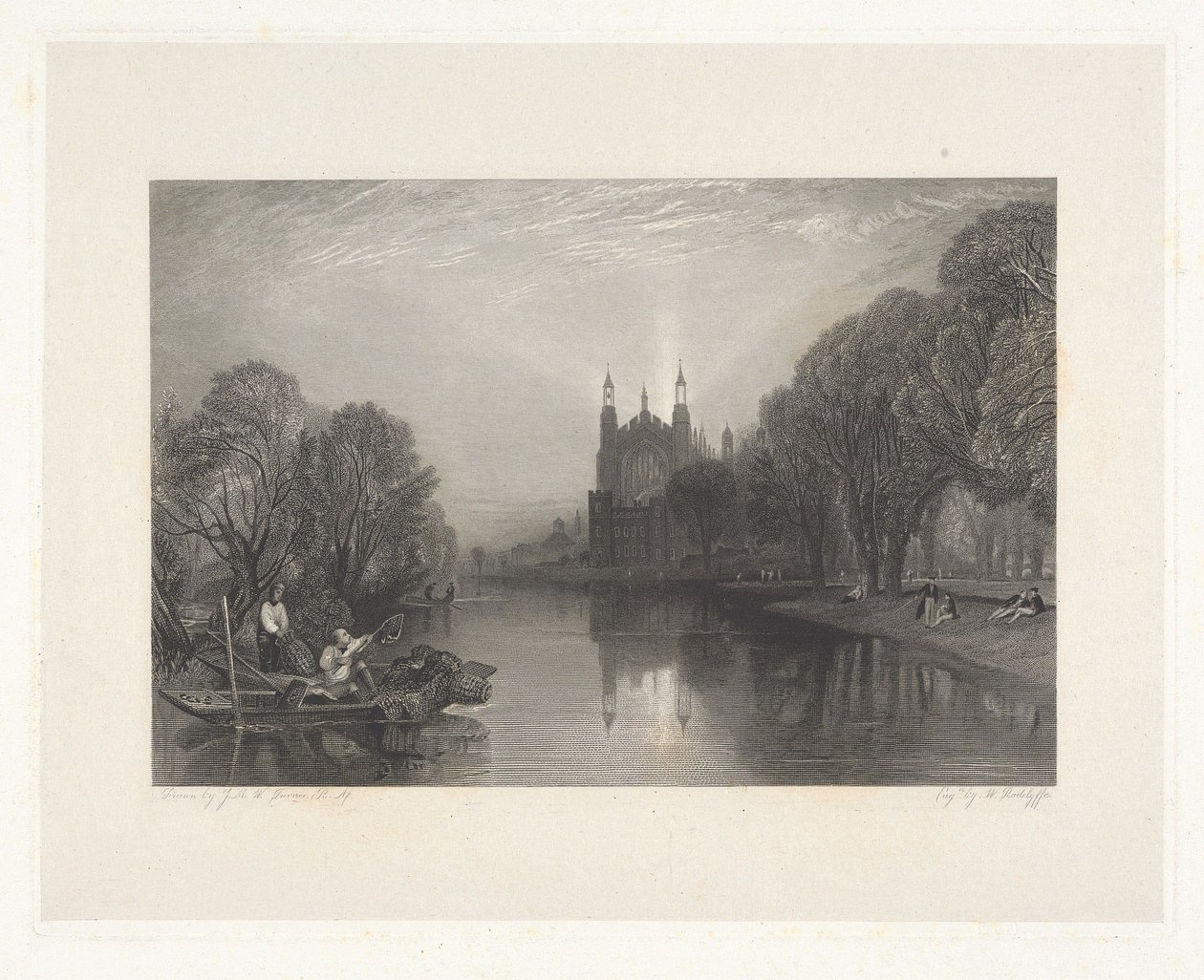 Eton College, Berkshire von William Radclyffe