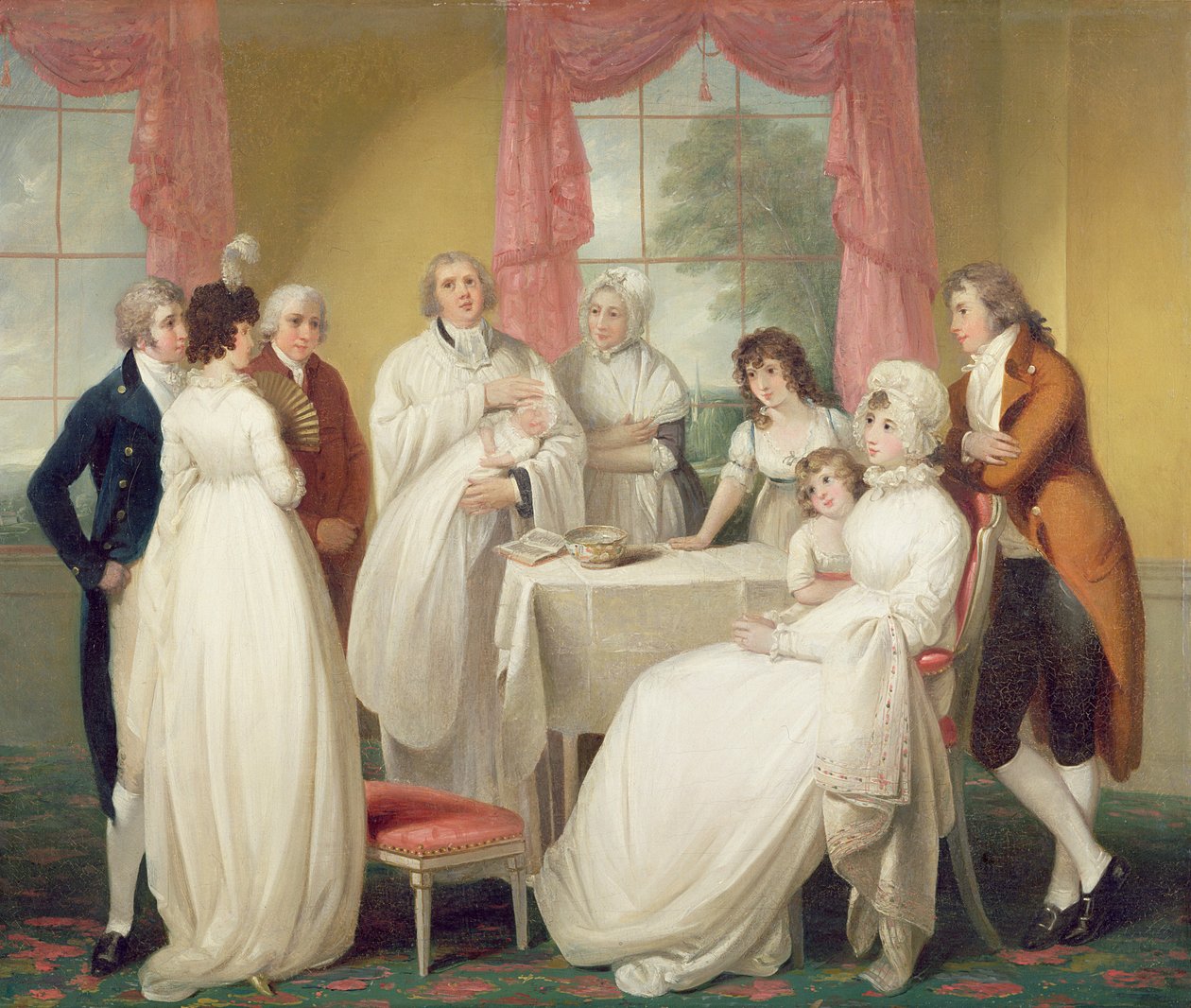 Taufe des Erben von William Redmore Bigg