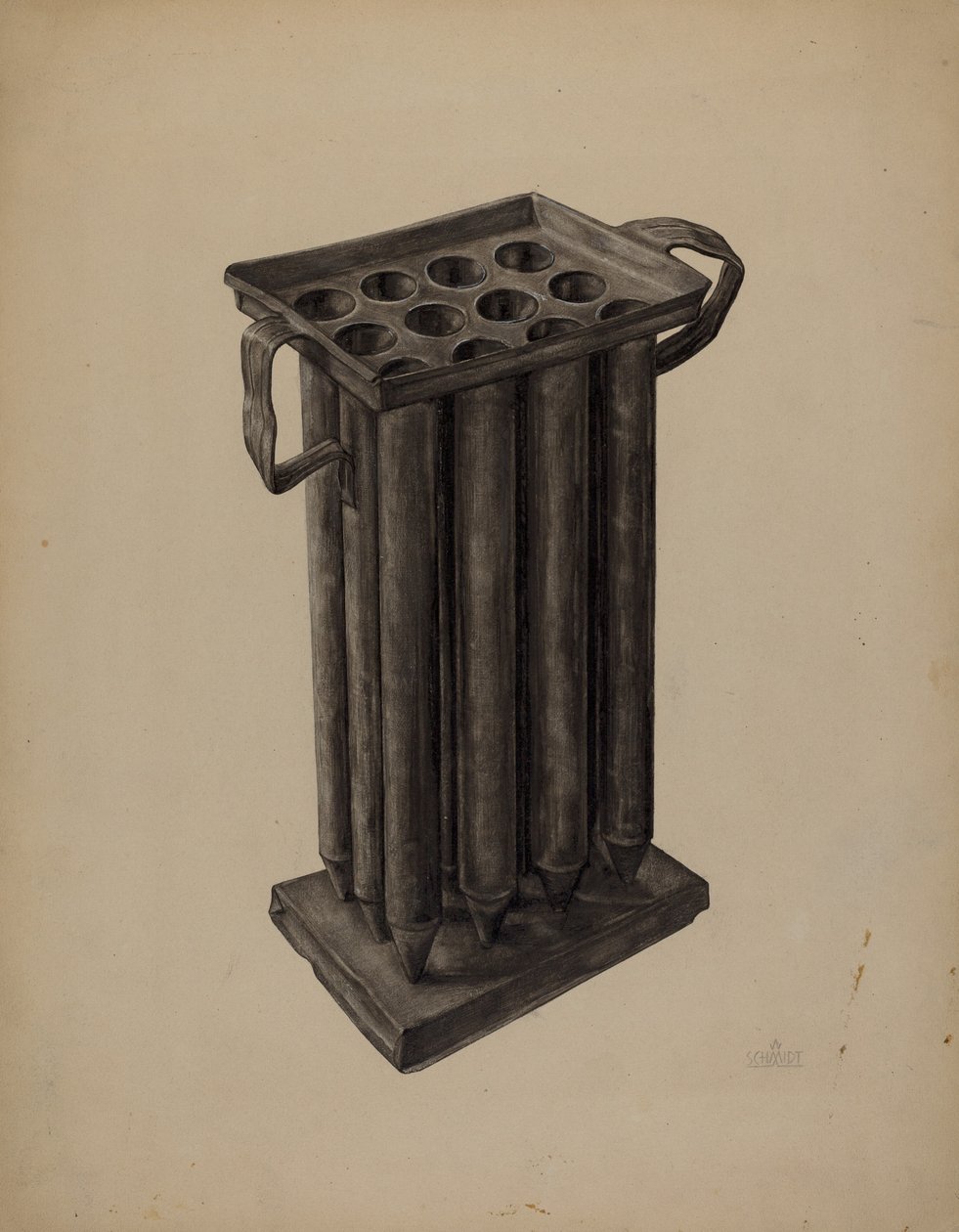 Kerzenform von William Schmidt